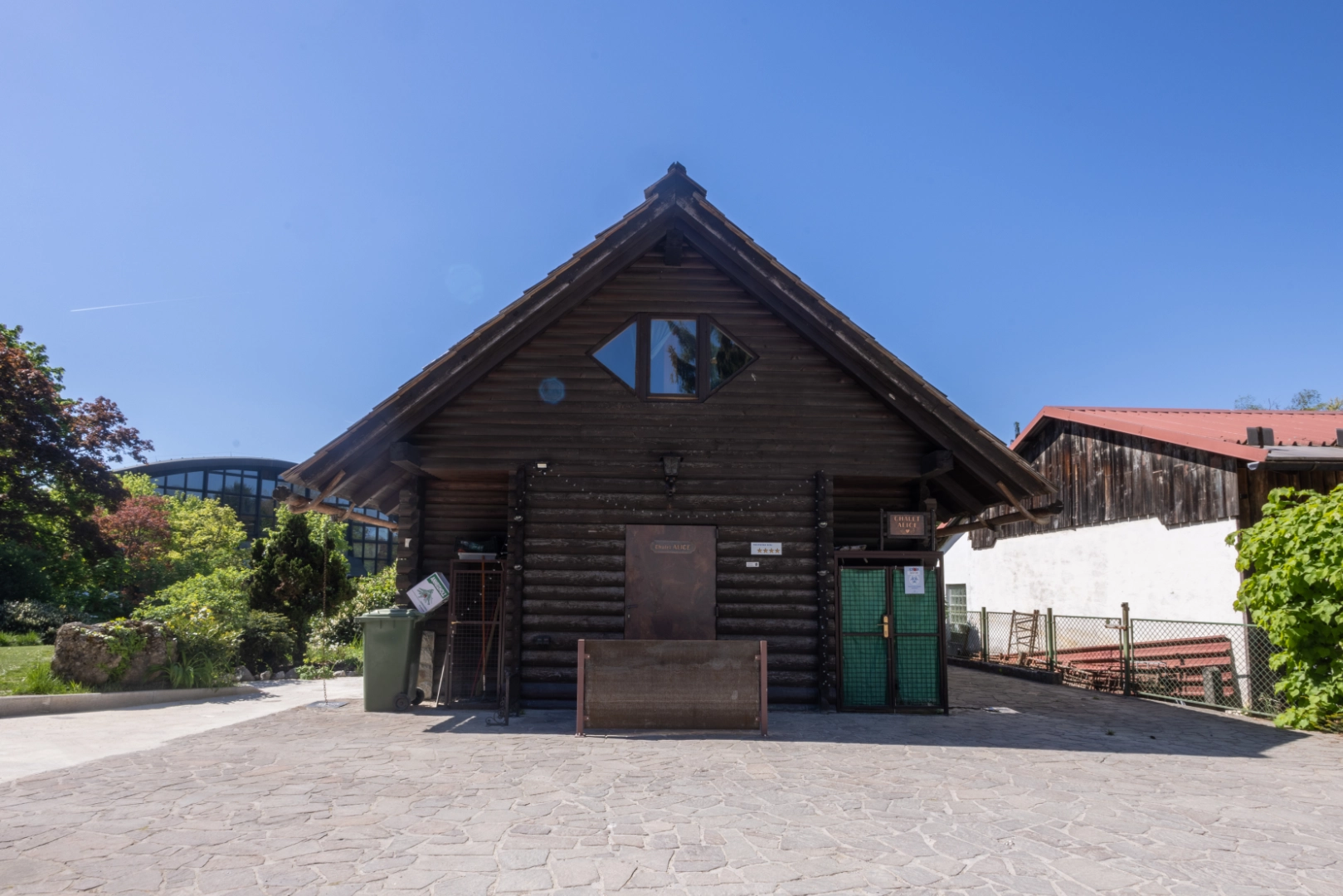 Zunanjost Alice Chalet Bled